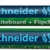Schneider Maxx Eco110 Whiteboard-Kit Marker (Halterung mit Lösch-Schwamm) Set mit je 4 Marker und Ersatzpatronen schwarz/rot/blau/grün - 2