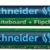 Schneider Maxx Eco110 Whiteboard-Kit Marker (Halterung mit Lösch-Schwamm) Set mit je 4 Marker und Ersatzpatronen schwarz/rot/blau/grün - 3