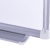 Whiteboard Magnettafel mit Alurahmen und durchgehender Stiftablage, in 6 Größen, schutzlackiert magnethaftend, mit Montagematerial und gratis Zubehör (Stifte,Schwämme,Magnete), Größe:90x60 cm - 3