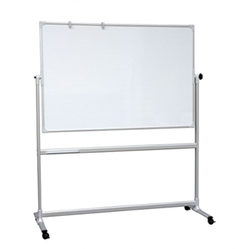Mobiles Classic Whiteboard - Stativ-Drehtafel 200x100 cm -