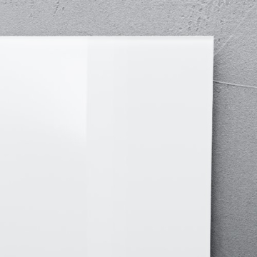 Sigel GL121 Glas-Magnetboard / Magnettafel artverum weiß 60 x 40 cm - weitere Größen/Farben - 