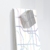 Sigel GL211 Glas-Magnetboard / Magnettafel / Whiteboard artverum weiß, 120 x 90 cm - weitere Farben - 